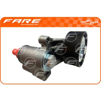 Poulie-tendeur, courroie trapézoïdale à nervures FARE SA 4339 pour HYUNDAI I30 1.9 D - 70cv