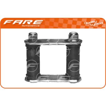 Suspension, ressort à lames FARE SA 4394 pour RENAULT TRAFIC 2.2 4x4 - 95cv