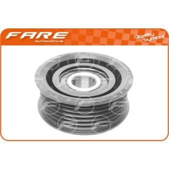 Poulie renvoi/transmission, courroie trapézoïdale à nervures FARE SA OEM 059903341A