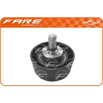 Poulie renvoi/transmission, courroie trapézoïdale à nervures FARE SA 4462 pour MERCEDES-BENZ CLASSE E 1.9 D - 70cv