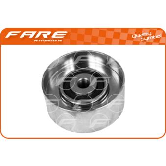 Poulie renvoi/transmission, courroie trapézoïdale à nervures FARE SA [4672]