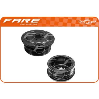 Poulie, vilebrequin FARE SA 4907 pour BMW Série 5 540 i - 306cv