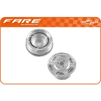 Poulie, vilebrequin FARE SA 4909 pour AUDI A4 1.4 - 77cv