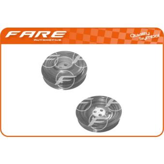 Poulie, vilebrequin FARE SA 5017 pour MAZDA 626 2.2 TDCi - 110cv