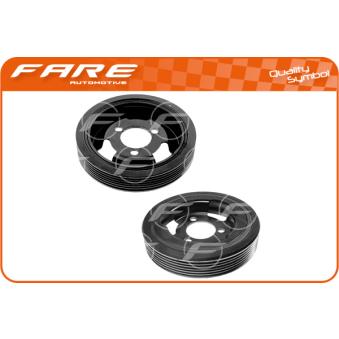 Poulie, vilebrequin FARE SA 5045 pour FORD TRANSIT CONNECT Cooper - 116cv