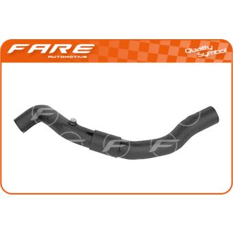 Durite de radiateur FARE SA 7805 pour RENAULT R19 1.9 D - 64cv