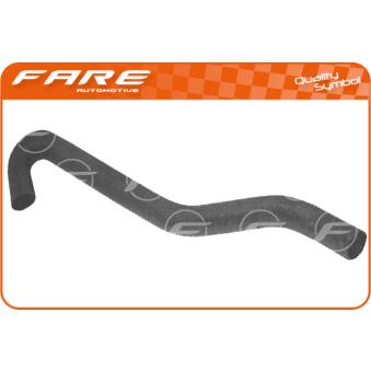 Durite de radiateur FARE SA 8107 pour FIAT UNO 70 TD 1.4 - 71cv