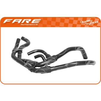 Manche, batterie chauffante-chauffage FARE SA 8280 pour OPEL ASTRA 1.7 D - 60cv