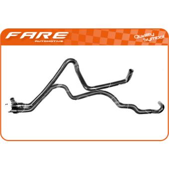 Durite de radiateur FARE SA 8300 pour ALFA ROMEO SPIDER 1.8 16V - 110cv