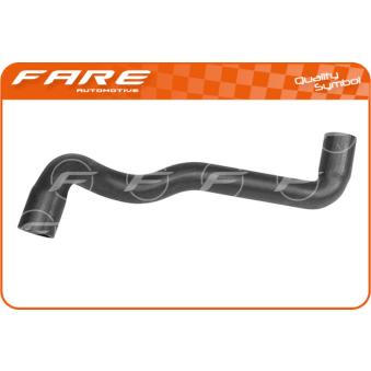 Durite de radiateur FARE SA 8383 pour FORD CAPRI 1.6 E - 101cv