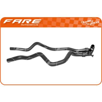 Durite de radiateur FARE SA 8818 pour CITROEN XSARA 1.6 i - 88cv