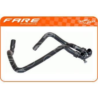 Manche, batterie chauffante-chauffage FARE SA 8821 pour FIAT UNO 1.9 D - 70cv