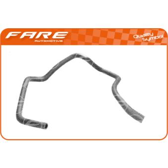 Durite de radiateur FARE SA 8954 pour FORD FIESTA 1.3 i - 60cv