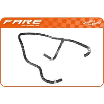 Durite de radiateur FARE SA 8964 pour FORD FIESTA 1.8 D - 60cv