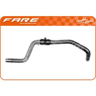 Durite de radiateur FARE SA 9411 pour OPEL VIVARO 1.6 - 87cv