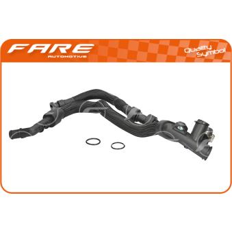 Durite de radiateur FARE SA 9444 pour FIAT UNO 1.4 CD - 68cv