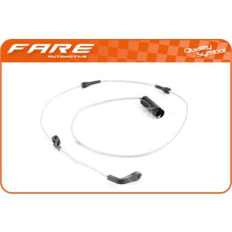 Contact d'avertissement, usure des plaquettes de frein FARE SA [9782]