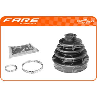Soufflets de cardan avant FARE SA K1287 pour PORSCHE CAYENNE 1.8 GTE - 110cv