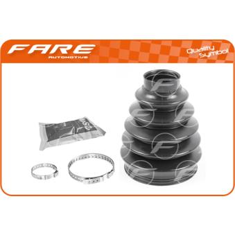 Soufflets de cardan avant FARE SA K15887 pour CITROEN C5 2.2 HDi - 163cv