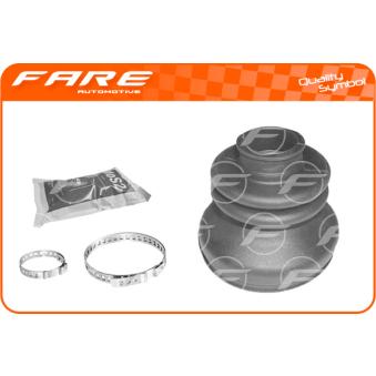 Jeu de joints-soufflets, arbre de commande avant droit FARE SA K1881 pour TOYOTA COROLLA 2.0 bivalent - 110cv