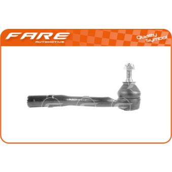 Rotule de barre de connexion avant gauche FARE SA RD101 pour RENAULT R21 1.1 - 60cv