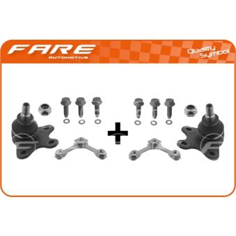 Kit de réparation, articulation de support/de guidage FARE SA OEM 6Q0407366M