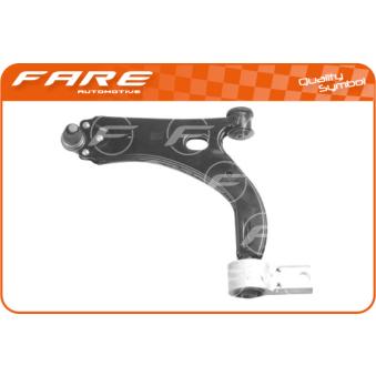 Triangle ou bras de suspension (train avant) FARE SA TR516 pour MAZDA 2 1.6 - 100cv