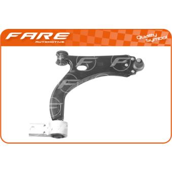 Triangle ou bras de suspension (train avant) FARE SA TR517 pour MAZDA 2 1.6 - 100cv