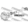 FEBEST ASBZ-PS211 - Arbre de transmission, entraînement essieux