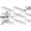 FEBEST ASM-99 - Joint, arbre longitudinal