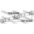 FEBEST AST-ACA33 - Joint, arbre longitudinal