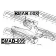 FEBEST BMAB-009 - Silent bloc de suspension (train arrière)