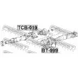 FEBEST BT-999 - Joint-soufflet, arbre de commande