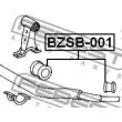 FEBEST BZSB-001 - Suspension, stabilisateur