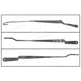 Bras d'essuie-glace, nettoyage des vitres avant gauche AIC 51615