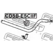 FEBEST CDSB-ESCIIF - Suspension, stabilisateur