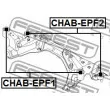 FEBEST CHAB-EPF1 - Suspension, corps de l'essieu