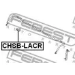 FEBEST CHSB-LACR - Coussinet de palier, stabilisateur