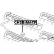 FEBEST CHSB-MATF - Coussinet de palier, stabilisateur