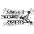 FEBEST CRAB-008 - Silent bloc de suspension (train avant)