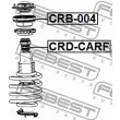 FEBEST CRB-004 - Appareil d'appui à balancier, coupelle de suspension