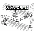FEBEST CRSB-LIBF - Coussinet de palier, stabilisateur
