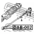FEBEST DAB-002 - Suspension, crémaillière de direction