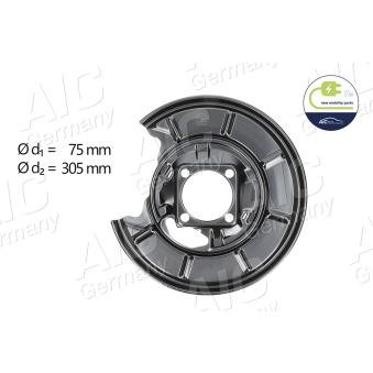 Déflecteur, disque de frein arrière droit AIC OEM A1694230220