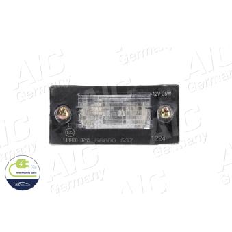 Feu éclaireur de plaque arrière droit AIC 56600