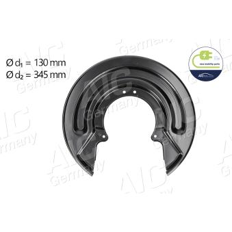 Déflecteur, disque de frein AIC OEM 7E0615611