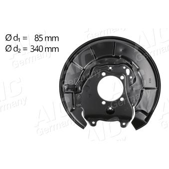 Déflecteur, disque de frein arrière gauche AIC OEM 4650442020 Déflecteur, disque de frein arrière gauche AIC OEM 4650442020