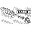 FEBEST HDS-D15B - Poulie, vilebrequin