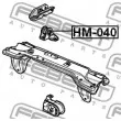 FEBEST HM-040 - Support moteur
