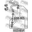 FEBEST HSB-062 - Suspension, jambe d'essieu